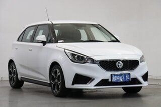 2021 MG MG3 SZP1 MY21 Excite Dover White 4 Speed Automatic Hatchback.