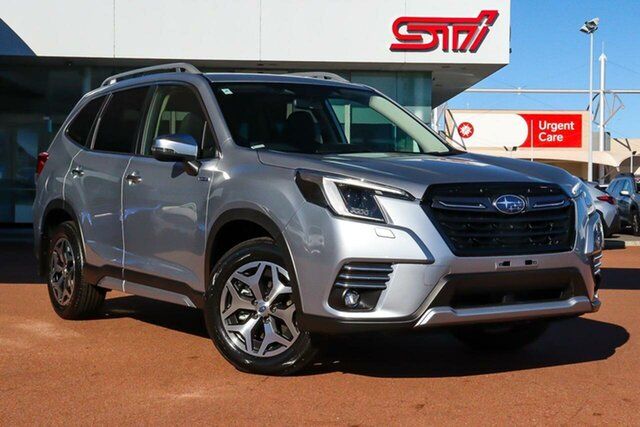 New Subaru Forester S5 MY24 Hybrid L CVT AWD Osborne Park, 2024 Subaru Forester S5 MY24 Hybrid L CVT AWD Ice Silver 7 Speed Constant Variable Wagon Hybrid