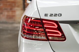 2014 Mercedes-Benz E-Class W212 MY14 E220 CDI 7G-Tronic + Polar White 7 Speed Sports Automatic Sedan