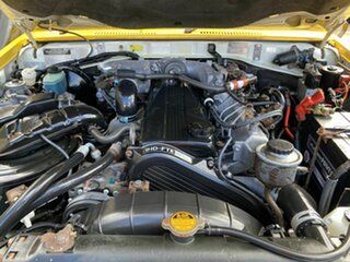 2004 Toyota Landcruiser HDJ79R Yellow 5 Speed Manual Cab Chassis