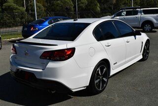2016 Holden Commodore Vfii MY16 SV6 Black Edition White 6 Speed Automatic Sedan