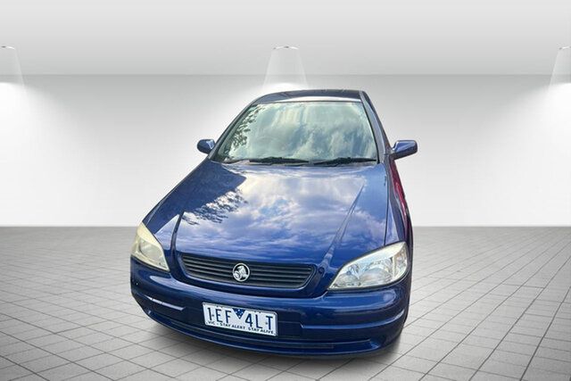 Used Holden Astra TS MY03 City Oakleigh South, 2004 Holden Astra TS MY03 City Blue 4 Speed Automatic Sedan