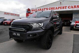 2017 Ford Ranger PX MkII MY18 Wildtrak 3.2 (4x4) Grey 6 Speed Automatic Dual Cab Pick-up.