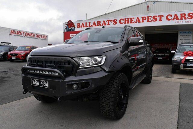 Used Ford Ranger PX MkII MY18 Wildtrak 3.2 (4x4) Wendouree, 2017 Ford Ranger PX MkII MY18 Wildtrak 3.2 (4x4) Grey 6 Speed Automatic Dual Cab Pick-up