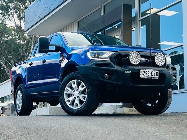 Used Ford Ranger PX XLS Double Cab Clare, 2015 Ford Ranger PX XLS Double Cab Blue 6 Speed Manual Utility