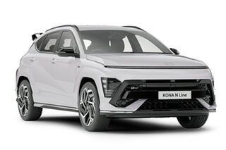 2024 Hyundai Kona SX2.V1 MY24 Premium 2WD N Line Cyber Grey 1 Speed Constant Variable Wagon.