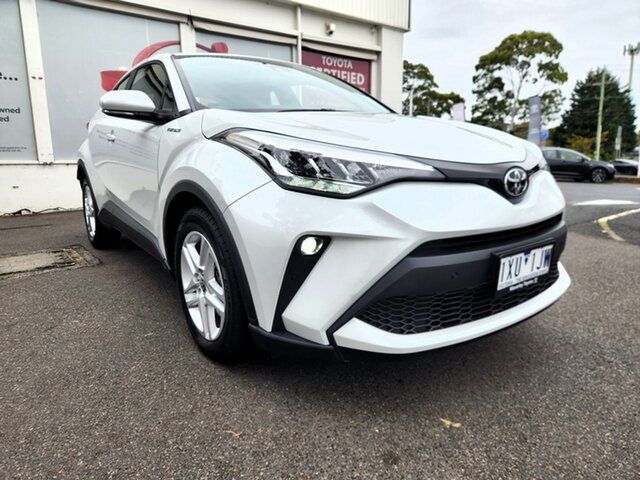 Pre-Owned Toyota C-HR NGX10R GXL S-CVT 2WD Ferntree Gully, 2023 Toyota C-HR NGX10R GXL S-CVT 2WD Frosted White 7 Speed Constant Variable Wagon