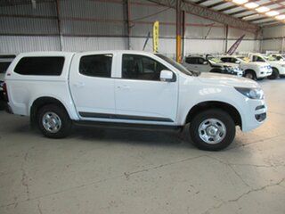 2019 Holden Colorado RG MY19 LS Crew Cab 4x2 White 6 Speed Sports Automatic Cab Chassis.