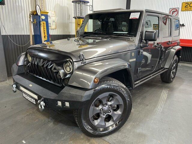 Used Jeep Wrangler Unlimited JK MY18 Freedom (4x4) McGraths Hill, 2018 Jeep Wrangler Unlimited JK MY18 Freedom (4x4) Grey 5 Speed Automatic Softtop