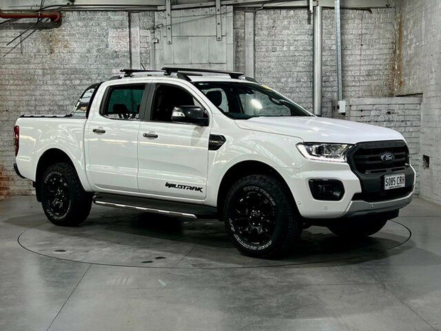 Used Ford Ranger PX MkIII 2020.75MY Wildtrak Mile End South, 2020 Ford Ranger PX MkIII 2020.75MY Wildtrak White 10 Speed Sports Automatic Double Cab Pick Up