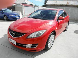 2008 Mazda 6 GH Luxury Red 5 Speed Auto Activematic Hatchback