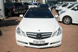 2012 Mercedes-Benz E250 207 MY11 CGI Avantgarde White 7 Speed Automatic Cabriolet