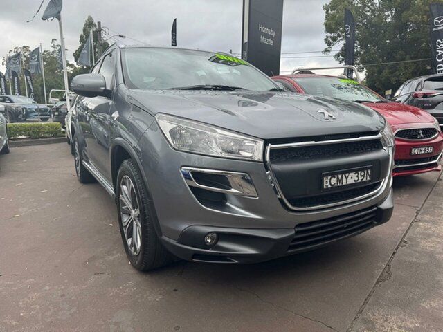 Used Peugeot 4008 MY12 Active 2WD Waitara, 2013 Peugeot 4008 MY12 Active 2WD Grey 6 Speed Constant Variable Wagon