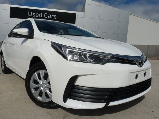 Pre-Owned Toyota Corolla ZRE172R Ascent S-CVT Blacktown, 2018 Toyota Corolla ZRE172R Ascent S-CVT Glacier White 7 Speed Constant Variable Sedan