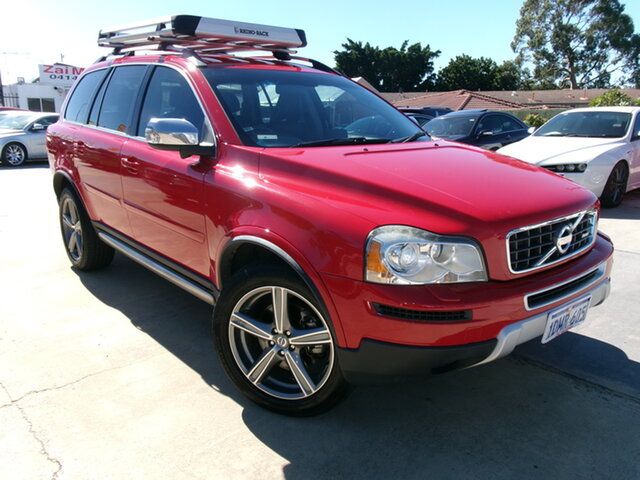 Used Volvo XC90 P28 MY11 D5 Geartronic St James, 2010 Volvo XC90 P28 MY11 D5 Geartronic Red 6 Speed Sports Automatic Wagon