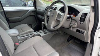 2009 Nissan Navara D40 RX (4x4) White 5 Speed Automatic Dual Cab Pick-up