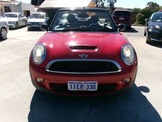 2010 Mini Cabrio R57 MY10 Cooper S Steptronic Red 6 Speed Sports Automatic Convertible.