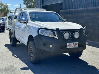 2019 Nissan Navara D23 S4 MY19 RX King Cab White 6 Speed Manual Cab Chassis.