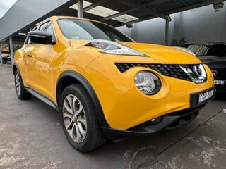 2016 Nissan Juke F15 Series 2 ST X-tronic 2WD Yellow 1 Speed Constant Variable Hatchback.