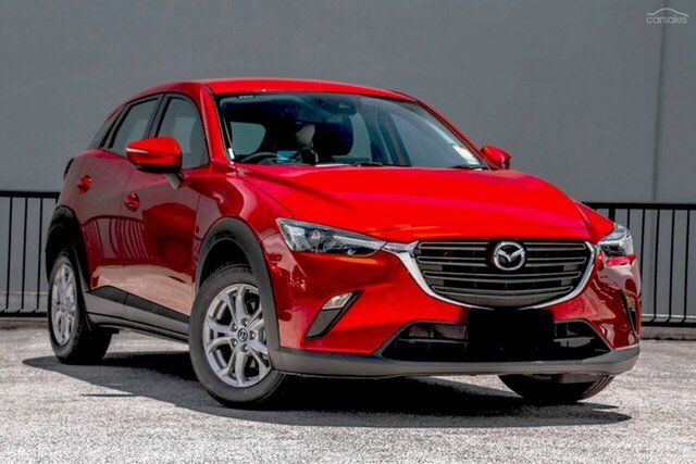 New Mazda CX-3 DK2W7A G20 SKYACTIV-Drive FWD Pure Waitara, 2024 Mazda CX-3 DK2W7A G20 SKYACTIV-Drive FWD Pure Red 6 Speed Sports Automatic Wagon