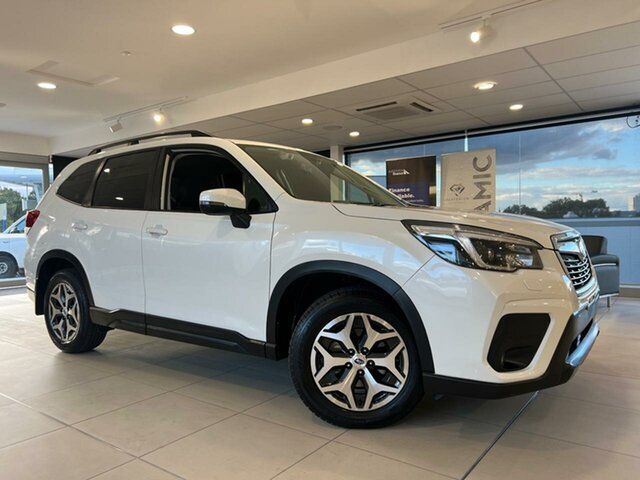 Used Subaru Forester S5 MY21 2.5i CVT AWD Belconnen, 2021 Subaru Forester S5 MY21 2.5i CVT AWD White 7 Speed Constant Variable Wagon