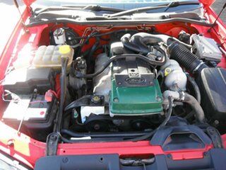 2004 Ford Falcon BA MkII XL Tradesman Red 4 Speed Auto Seq Sportshift Cab Chassis