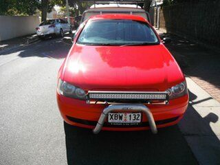 2004 Ford Falcon BA MkII XL Tradesman Red 4 Speed Auto Seq Sportshift Cab Chassis.