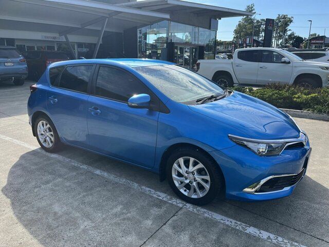 Used Toyota Corolla ZRE182R Ascent Sport S-CVT Yamanto, 2016 Toyota Corolla ZRE182R Ascent Sport S-CVT Blue 7 Speed Constant Variable Hatchback