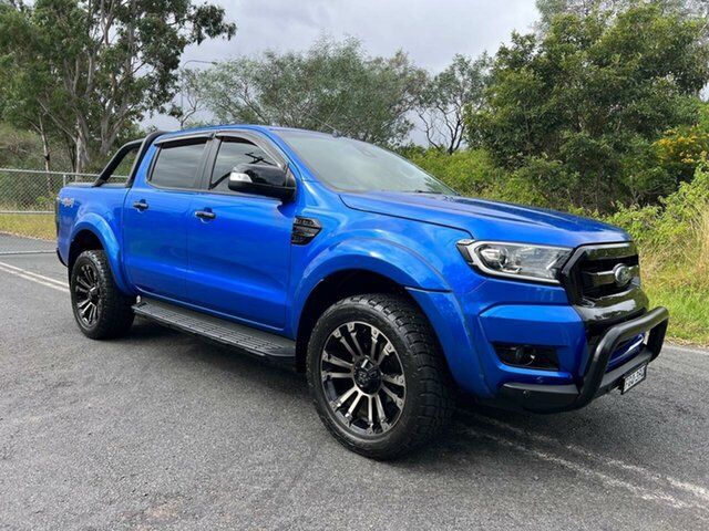 Used Ford Ranger PX MkII 2018.00MY XLT Double Cab Yallah, 2018 Ford Ranger PX MkII 2018.00MY XLT Double Cab Blue 6 Speed Sports Automatic Utility