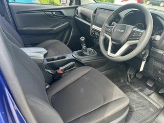 2021 Isuzu D-MAX RG MY22 SX 4x2 High Ride Blue 6 Speed Manual Cab Chassis