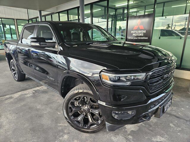 Used Ram 1500 DT MY22 Limited SWB Cairns, 2021 Ram 1500 DT MY22 Limited SWB Diamond Black 8 Speed Automatic Utility