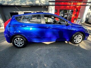 2014 Hyundai Accent RB2 Active Blue 6 Speed Manual Hatchback