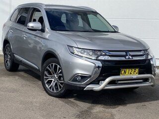 2017 Mitsubishi Outlander ZL MY18.5 LS AWD Silver 6 Speed Constant Variable Wagon.