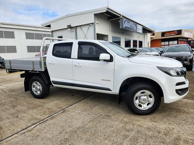 Used Holden Colorado RG MY16 LS Crew Cab 4x2 Caboolture, 2016 Holden Colorado RG MY16 LS Crew Cab 4x2 White 6 Speed Sports Automatic Cab Chassis