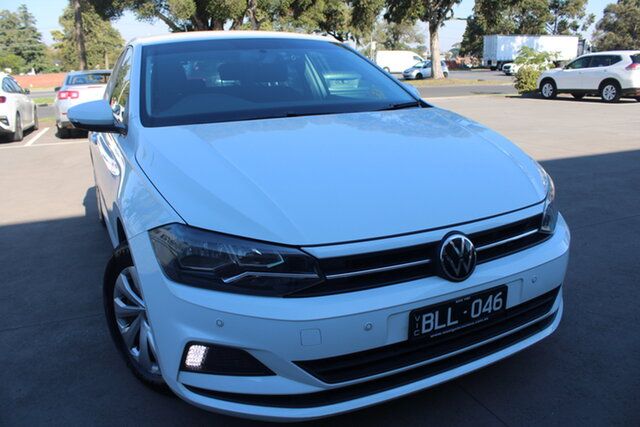 Used Volkswagen Polo AW MY21 70TSI DSG Trendline West Footscray, 2020 Volkswagen Polo AW MY21 70TSI DSG Trendline White 7 Speed Sports Automatic Dual Clutch