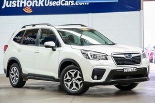 2019 Subaru Forester S5 MY19 2.5i CVT AWD White 7 Speed Constant Variable Wagon.