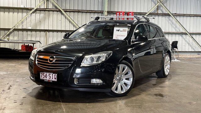 Used Opel Insignia IN Select Sports Tourer Rocklea, 2012 Opel Insignia IN Select Sports Tourer Black 6 Speed Sports Automatic Wagon