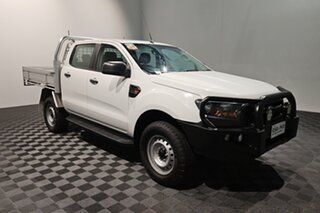 2018 Ford Ranger PX MkII 2018.00MY XL Plus White 6 speed Automatic Cab Chassis.