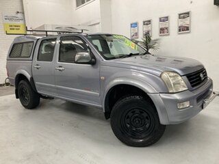 2004 Holden Rodeo RA LT Crew Cab Grey 5 Speed Manual Utility.