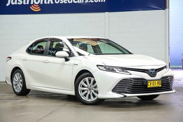 Used Toyota Camry AXVH71R Ascent Erina, 2019 Toyota Camry AXVH71R Ascent White 6 Speed Constant Variable Sedan Hybrid