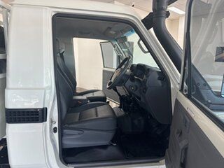 2019 Toyota Landcruiser VDJ79R Workmate White 5 Speed Manual Cab Chassis