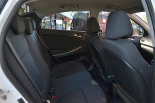 2015 Hyundai Accent RB2 MY15 Active White 6 Speed Manual Sedan