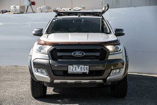 2017 Ford Ranger PX MkII Wildtrak Double Cab Silver 6 Speed Sports Automatic Utility.
