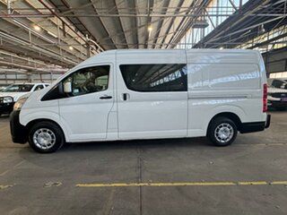 2020 Toyota HiAce GDH320R High Roof Super LWB White 6 Speed Sports Automatic Van