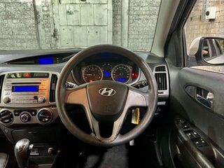 2014 Hyundai i20 PB MY14 Active White 4 Speed Automatic Hatchback
