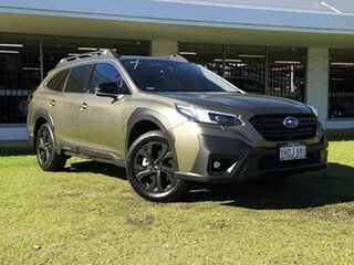 2022 Subaru Outback B7A MY22 AWD Sport CVT Green 8 Speed Constant Variable Wagon.