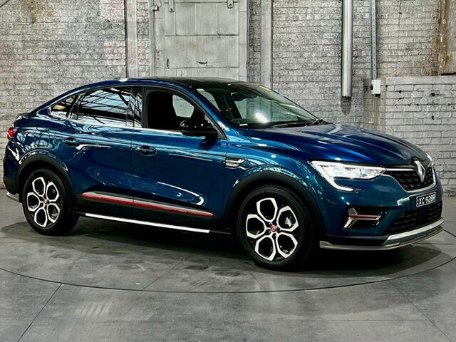 Used Renault Arkana JL1 MY22 Intens Coupe EDC Mile End South, 2022 Renault Arkana JL1 MY22 Intens Coupe EDC Blue 7 Speed Sports Automatic Dual Clutch Hatchback