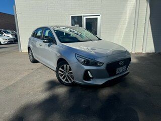 2017 Hyundai i30 PD MY18 Active D-CT Silver 7 Speed Sports Automatic Dual Clutch Hatchback.