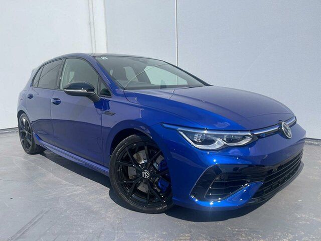 New Volkswagen Golf 8 MY23 R DSG 4MOTION 20 Years Liverpool, 2023 Volkswagen Golf 8 MY23 R DSG 4MOTION 20 Years Lapiz Blue 7 Speed Sports Automatic Dual Clutch