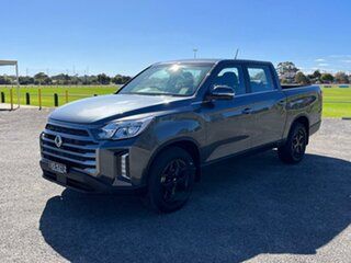 2023 Ssangyong Musso Q261 MY24 Ultimate Crew Cab XLV Grey 6 Speed Sports Automatic Utility.